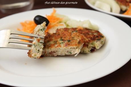 CROQUETTES DE POULET AUX HERBES