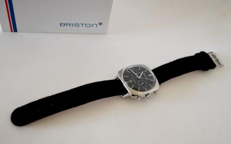 Briston Clubmaster Vintage Acier Chronographe Briston Clubmaster Vintage Acier Chronographe