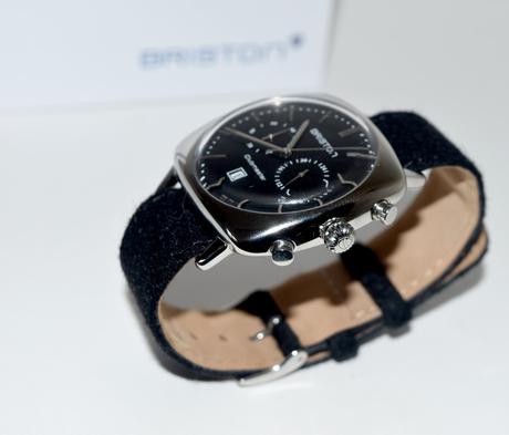 Briston Clubmaster Vintage Acier Chronographe Briston Clubmaster Vintage Acier Chronographe
