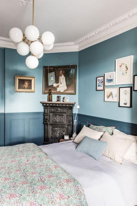 Le soubassement mural, la nouvelle tête de lit blog deco - soubassement chambre