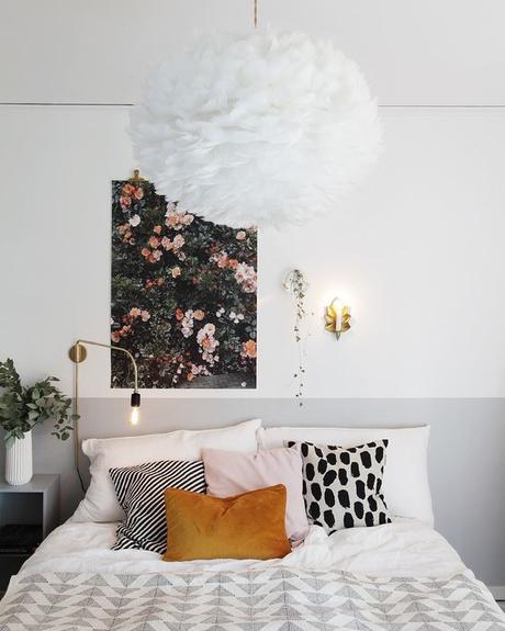 Le soubassement mural, la nouvelle tête de lit blog deco - soubassement chambre