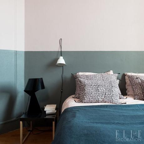 Le soubassement mural, la nouvelle tête de lit blog deco - soubassement chambre