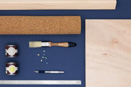 DIY – Pinboard en liége et bois DIY – Pinboard en liége et bois