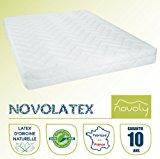 Top 5 des Meilleurs Matelas Latex Le matelas 100% latex, modèle Novolatex, est le résultat d'une combinaison parfaite entre le latex de synthèse et le latex 100% naturel. Le latex Novoly est doux et soyeux au toucher et offre une grande élasticité pour s'adapter aux contours de votre...