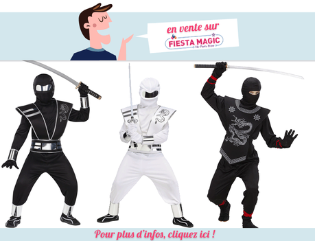 Deguisement Ninja enfant 8/10 ans Deguisement Ninja enfant 8/10 ans
