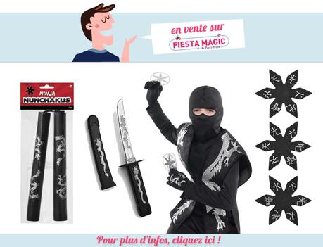 Deguisement Ninja enfant 5/7 ans Deguisement Ninja enfant 5/7 ans