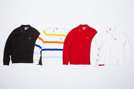 Supreme et Lacoste dévoilent leur collaboration Supreme et Lacoste