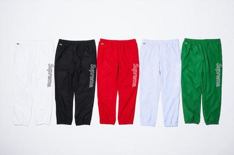 Supreme et Lacoste dévoilent leur collaboration Supreme et Lacoste