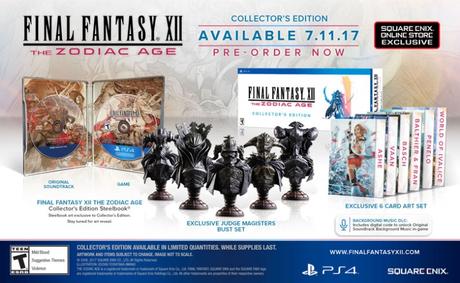 Colletor – Final Fantasy XII The Zodiac Age dévoile ses éditions spéciales Colletor – Final Fantasy XII The Zodiac Age dévoile ses éditions spéciales