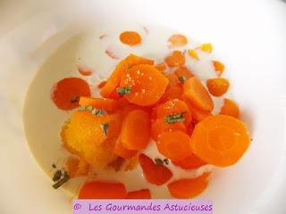 Tartelette aux carottes et à la courge, aux graines de Sarrasin (Vegan)
