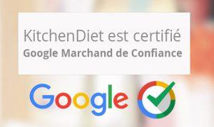 Kitchendiet, un site Google marchand de confiance