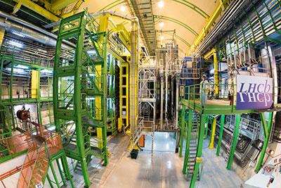 Photograph at LHCb at CERN