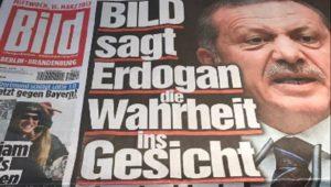 Le quotidien allemand Bild tient tête à Erdogan