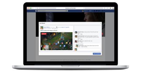 Facebook se positionne en concurrence directe avec Twitch