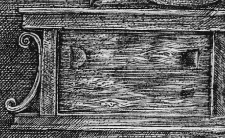 Durer 1514 Saint Jerome dans son etude_placard