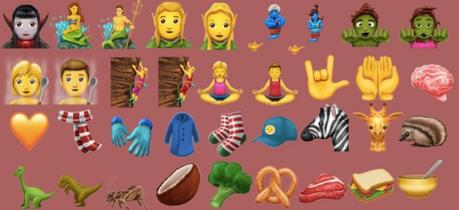 Liste complète des 69 nouveaux Emoji sur iOS 11