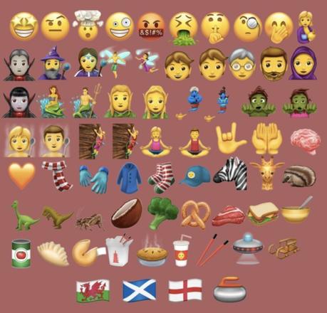 Liste complète des 69 nouveaux Emoji sur iOS 11