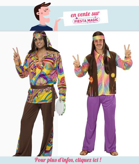 Deguisement Hippie grande taille homme Deguisement Hippie grande taille homme
