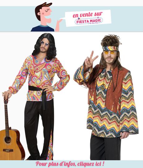 Deguisement Hippie grande taille homme Deguisement Hippie grande taille homme