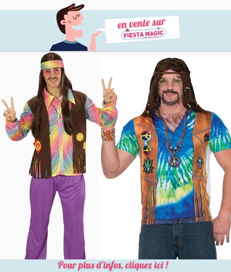 Deguisement Hippie pour homme Deguisement Hippie pour homme