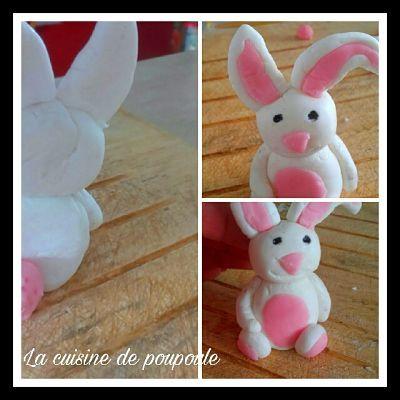 Tuto lapin et coccinelle en pâte à sucre Tuto lapin et coccinelle en pâte à sucre