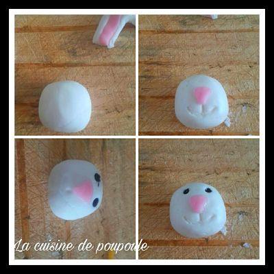 Tuto lapin et coccinelle en pâte à sucre Tuto lapin et coccinelle en pâte à sucre