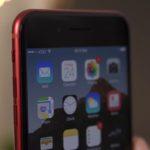 Customisation : un iPhone 7 rouge avec la vitre avant noire en vidéo