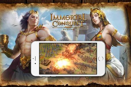 Immortal Conquest : Europe disponible sur iOS & Android Immortal Conquest : Europe disponible sur iOS & Android