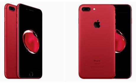 iPhone 7 Plus rouge : un concept avec la façade avant noire iPhone 7 Plus rouge : un concept avec la façade avant noire