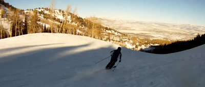 Skier solo