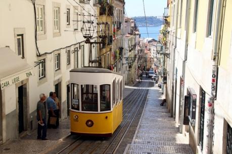 Que faire à Lisbonne : funiculaire à Bairo Alto Que faire à Lisbonne : funiculaire à Bairo Alto