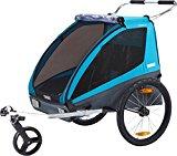 Top 5 des Remorques Vélo • Type / Usage prévu: remorque pour enfants • Poids: 12 kg • Informations supplémentaires: - Jeu pour vélo et poussette inclus - Transformation simple de la remorque en poussette - Fixation sécurisée sur le vélo grâce au système ezHitchTM breveté de ...