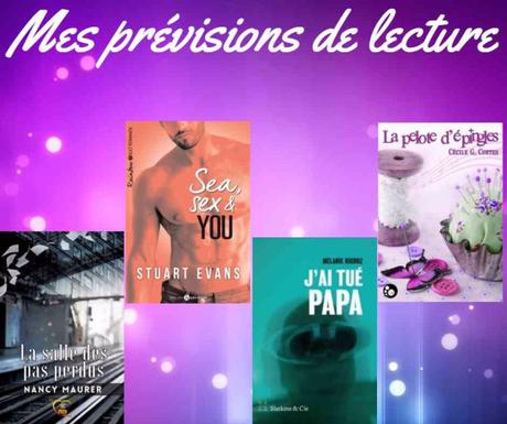 Mes prévisions de lecture pour avril