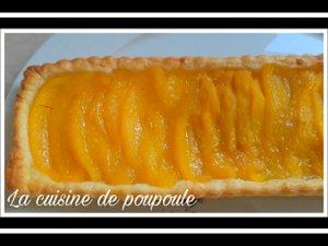 Tarte fine à la mangue Tarte fine à la mangue