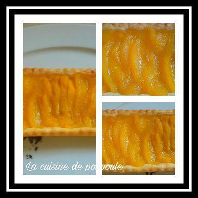Tarte fine à la mangue Tarte fine à la mangue