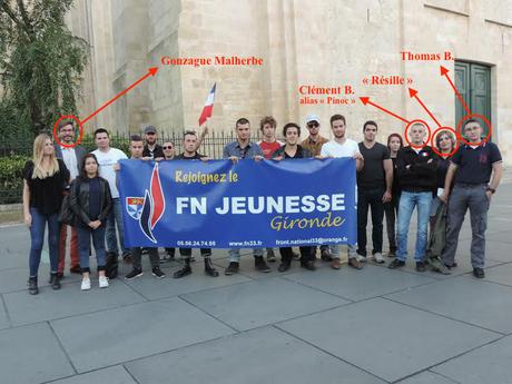 A #Bordeaux,  Bordel, le Pavé est Brûlant… dans la soupe du #FN et ses nazidentitaires !