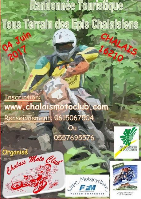 Rando des Epis Chalaisiens du Chalais MC (16), le 4 juin 2017 Rando des Epis Chalaisiens du Chalais MC (16), le 4 juin 2017