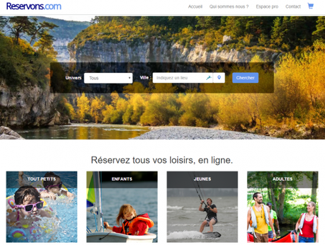 Du nouveau dans la vente en ligne des visites et activités de loisirs Du nouveau dans la vente en ligne des visites et activités de loisirs