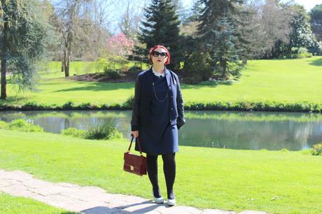 Look mode Nantais : col claudine et rock n roll blog-mode-nantes-robe-kiabi