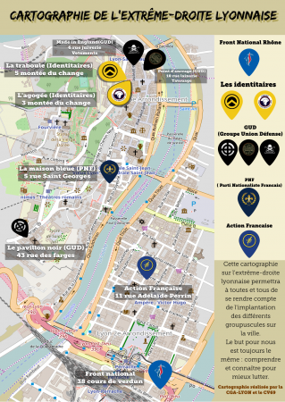 A #Lyon, une No Go Zone fasciste (Vite, une carte !) A #Lyon, une No Go Zone fasciste (Vite, une carte !)