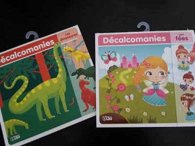 DECALCOMANIA #1 : Avec les éditions Lito - Collection Mes premières décalcomanies ♥ ♥ ♥  - Les animaux du jardin et Sur le chantier