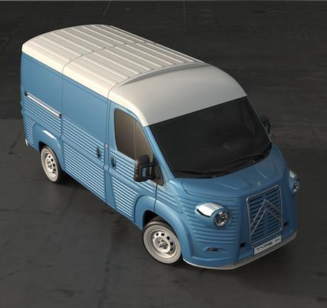 MOTEUR : Type H 70th anniversary van by david obendorfer + fabrizio caselani db4-818x770