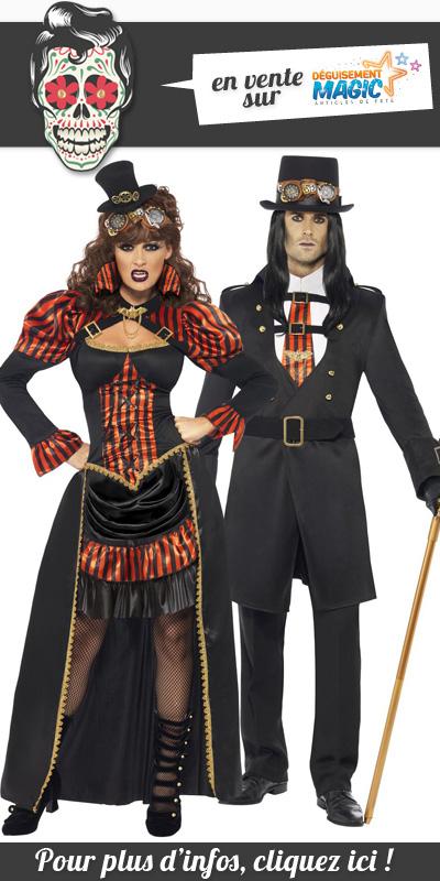 deguisement-couple-vampire-steampunk-halloween deguisement-couple-vampire-steampunk