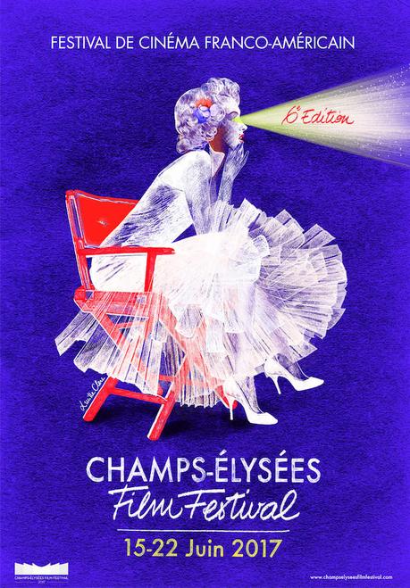 Le Champs-Élysées Film Festival dévoile son affiche - 6e édition du 15 au 22 juin 2017
