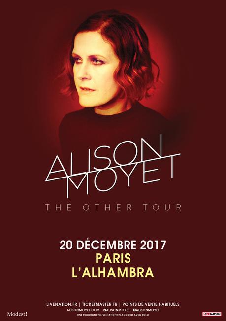 ALISON MOYET EN CONCERT à l’Alhambra à Paris le 20 décembre 2017 !