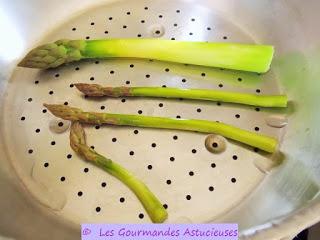 J'ai mangé les premières asperges de mon jardin