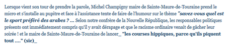 le curieux soutien de #Fillon et ses blagues racistes #FNLR le curieux soutien de #Fillon et ses blagues racistes #FNLR