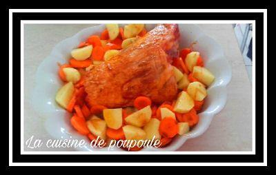 Jambonneau, carottes, pommes de terre aux épices pour la Nonna Jambonneau, carottes, pommes de terre aux épices pour la Nonna