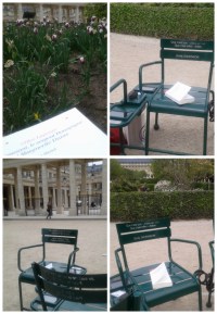 conversations (sièges pour les) poétiques au Palais Royal