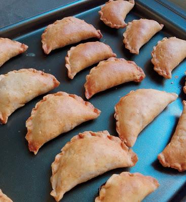 Mini empanadas au pulled pork